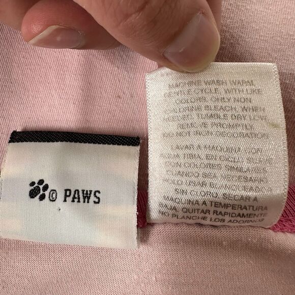 Vintage 90s Garfield Yes I Am Ignoring You Night Sleep Shirt Pink One Size - Picture 6 of 15